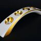 mid century modern porcelain CANDLE HOLDER lindner kueps bavaria 1950s