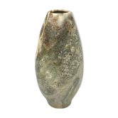 Vase soliflore in natural pierre onyx light green