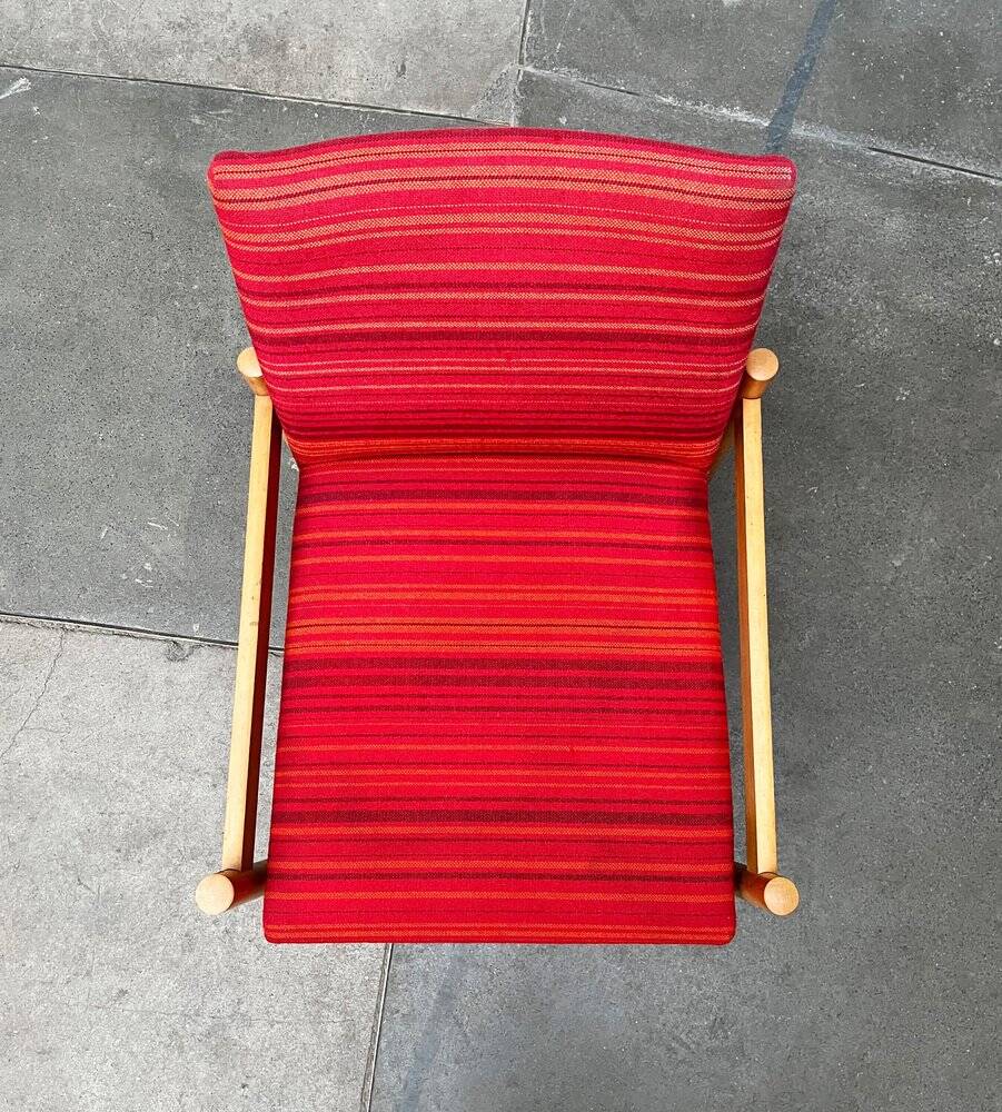 Mid-century Danish height-adjustable armchair, 1960s