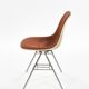 Serie de 4 chaises de Charles et Ray Eames en fibre de verre