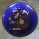 Cloisonné enamel cup with floral decoration