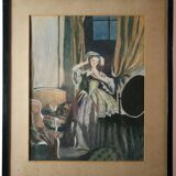 The masquerade, mixed technique, nineteenth century