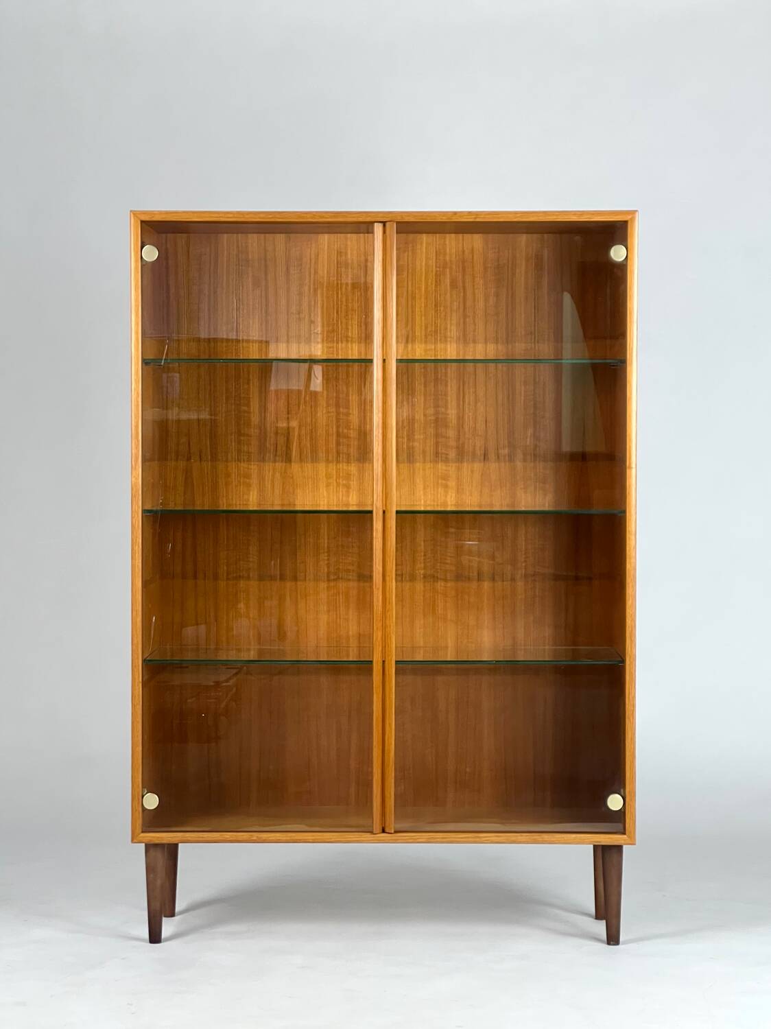 Buffet haut vintage en teck, design années 60/70