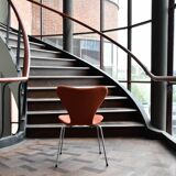 4 chaises Fritz Hansen Butterfly rembourrées