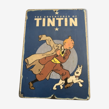 Plaque Tintin