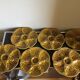 Lot de 6 assiettes à huitres barbotine Gien