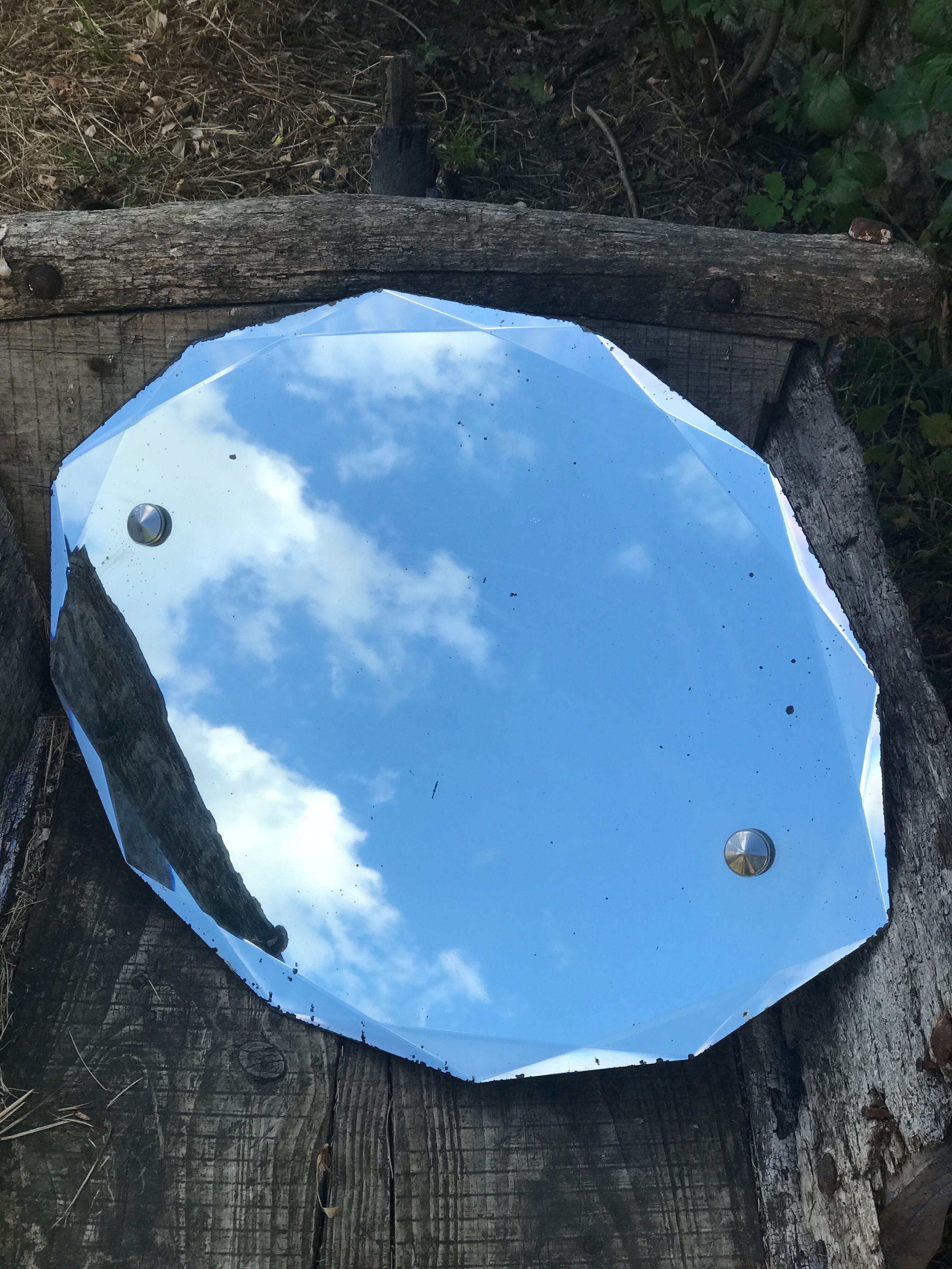 Ancient mirror of the 1930s 57x42cm
