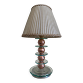 Petite lampe Art Déco verre de cuivre