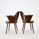 1960s set of four Oswald Haerdtl dining chairs, Czechoslovakia