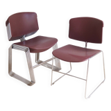 6 Max Stacker chairs for Steelcase