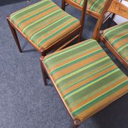 Chaises à manger en palissandre