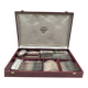 Silver-plated metal cutlery set
