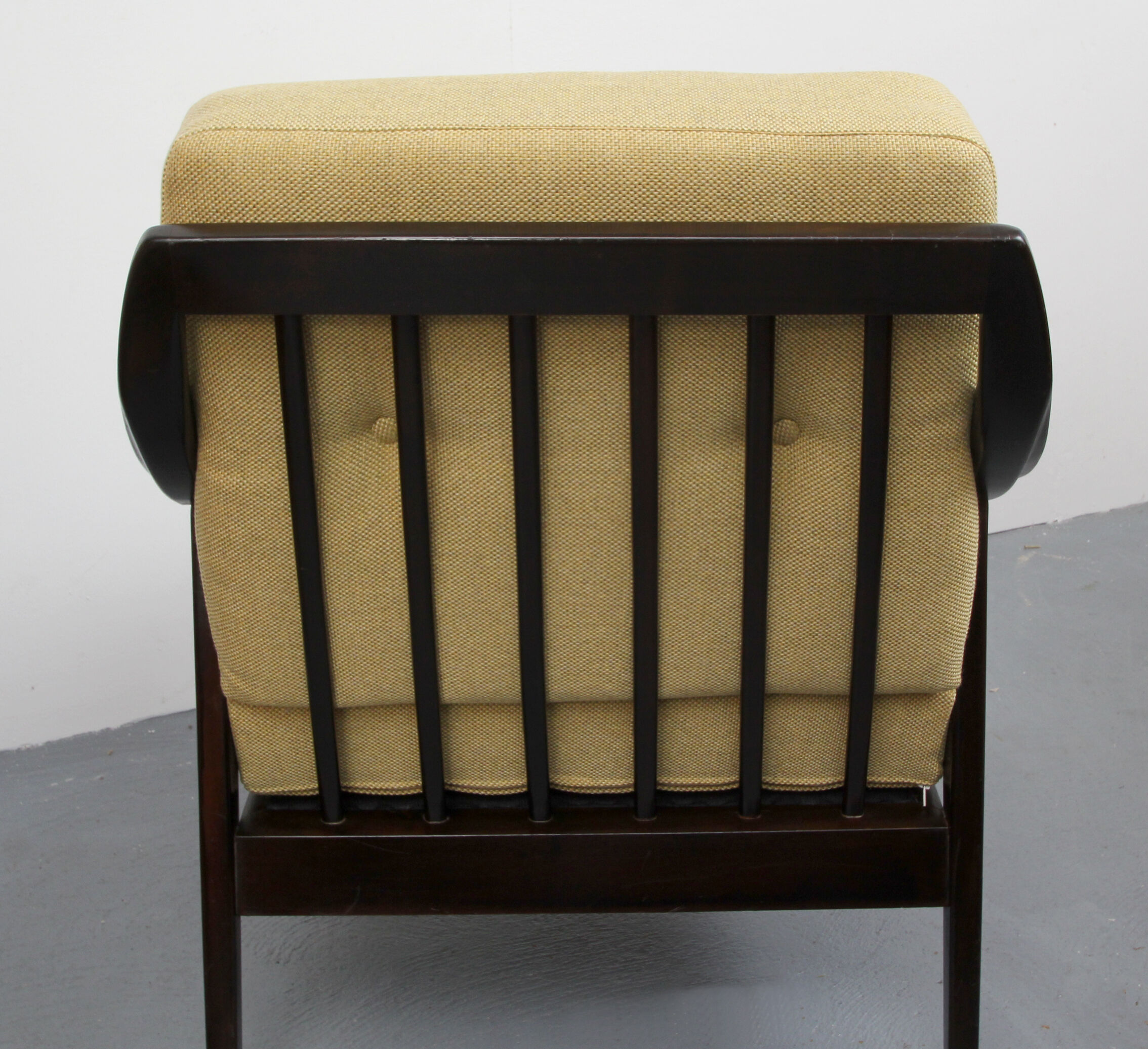 1960s armchair in yellow