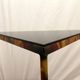Vintage Eastern Bloc industrial side table, metal & wood accent table
