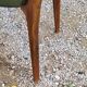 Pair of 50's Scandinavian style mahogany chairs
