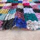 Colorful Boucherouite Moroccan rug - 128 x 208 cm