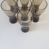 7 lemonade soda glasses year 70