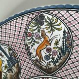 Portuguese plate signed Estrela de Conimbriga, 17th century Colours decor