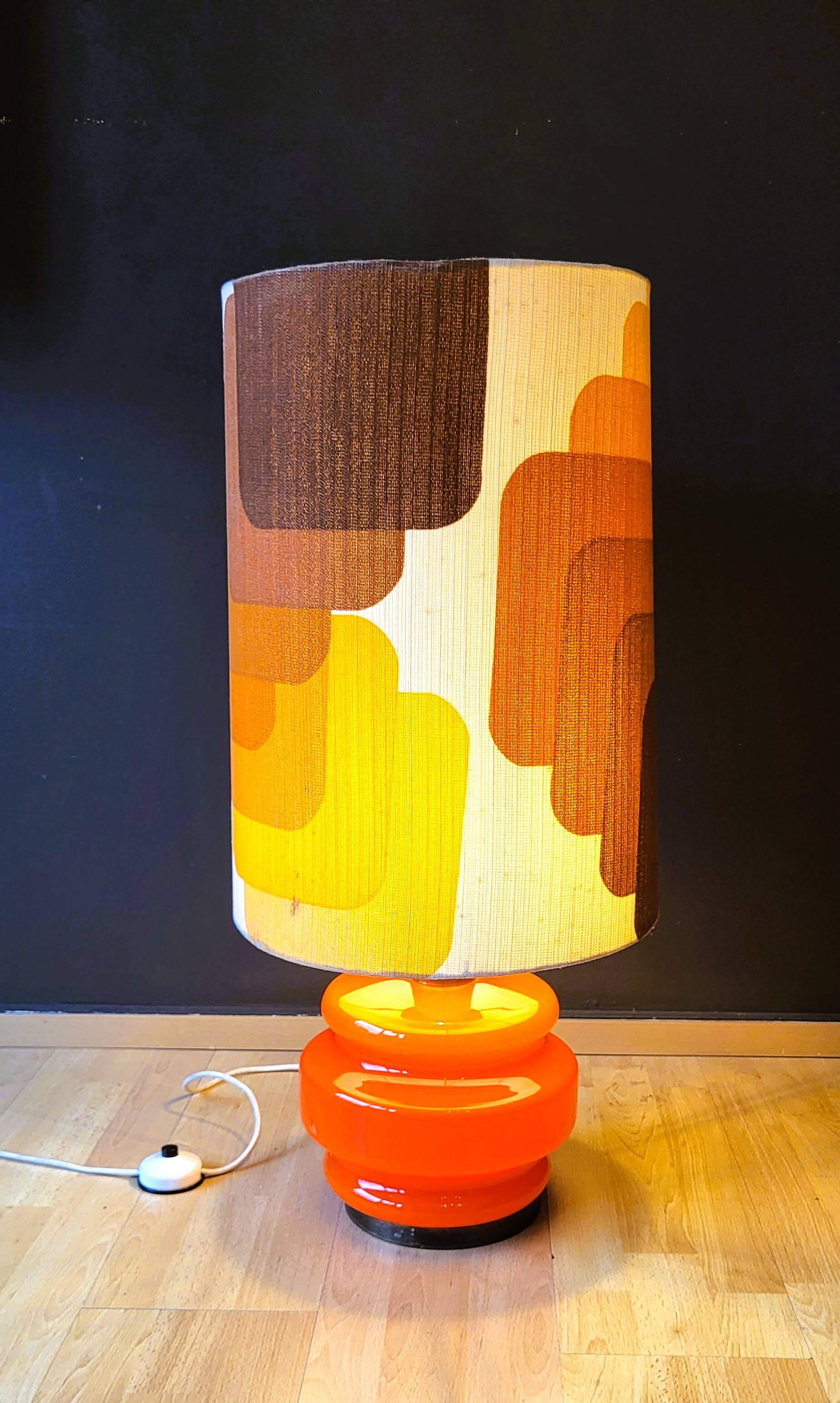 70s Design Floor or Table Lamp