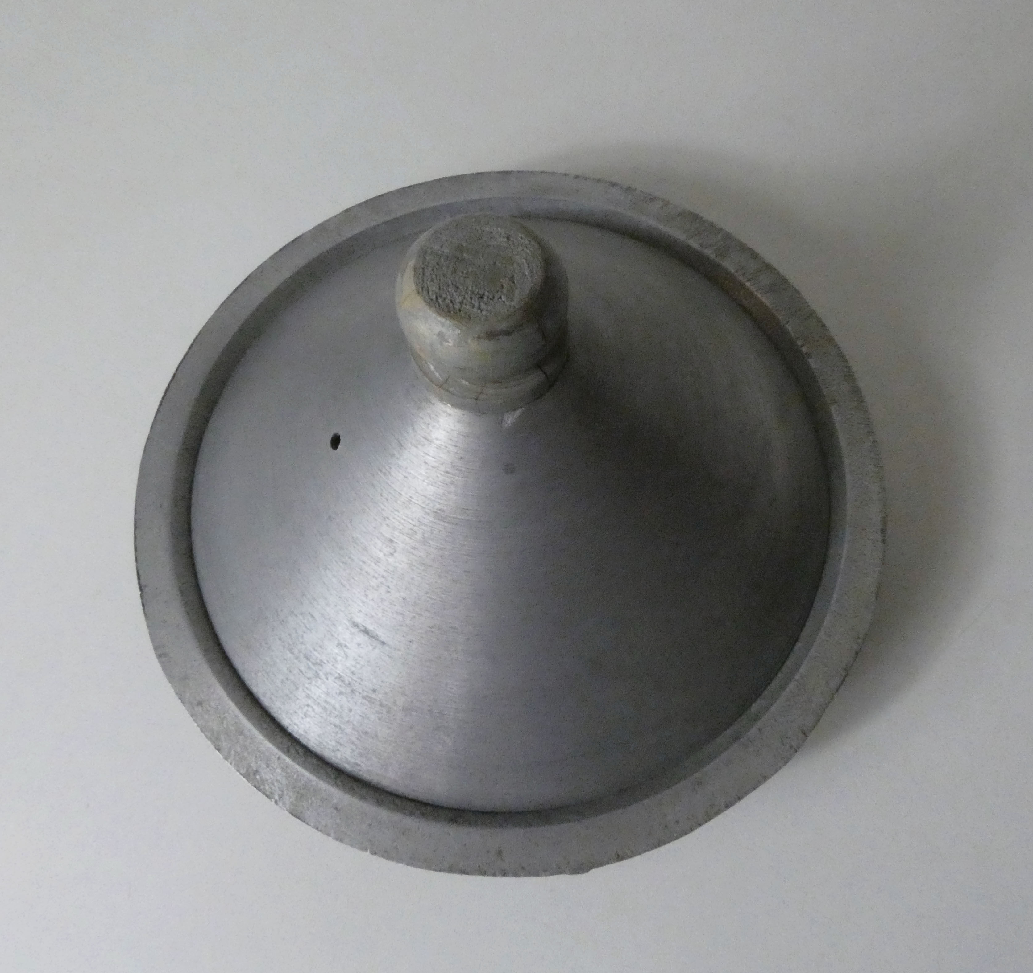 Vintage aluminum cast iron tagine