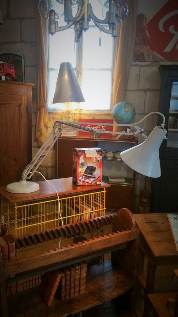 Lampe luxo de Jacob Jacobsen vintage