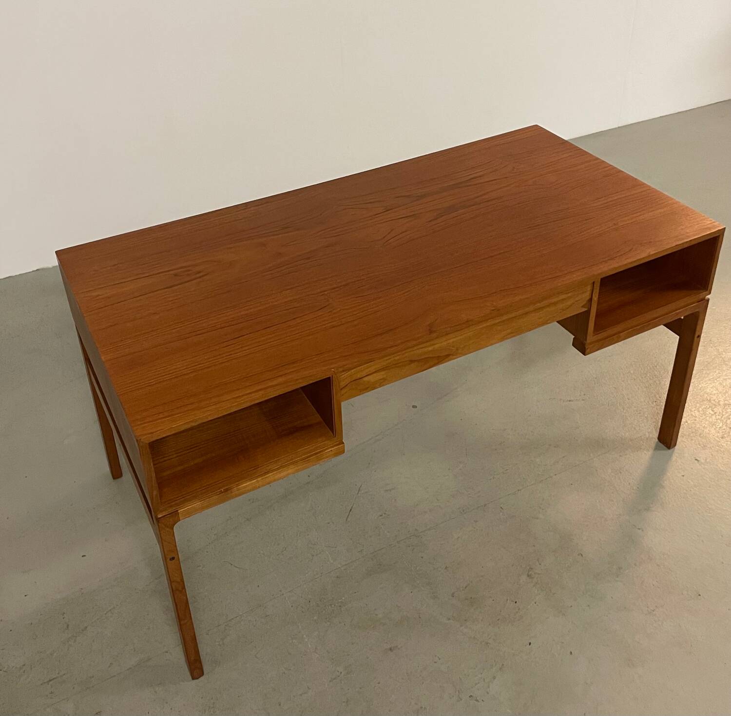 Danish Teak Desk by Arne Wahl Iversen 1950s