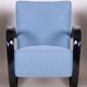 Czech Art Deco Beech Armchair attributed to J. Halabala for Up Zavody, 1930s