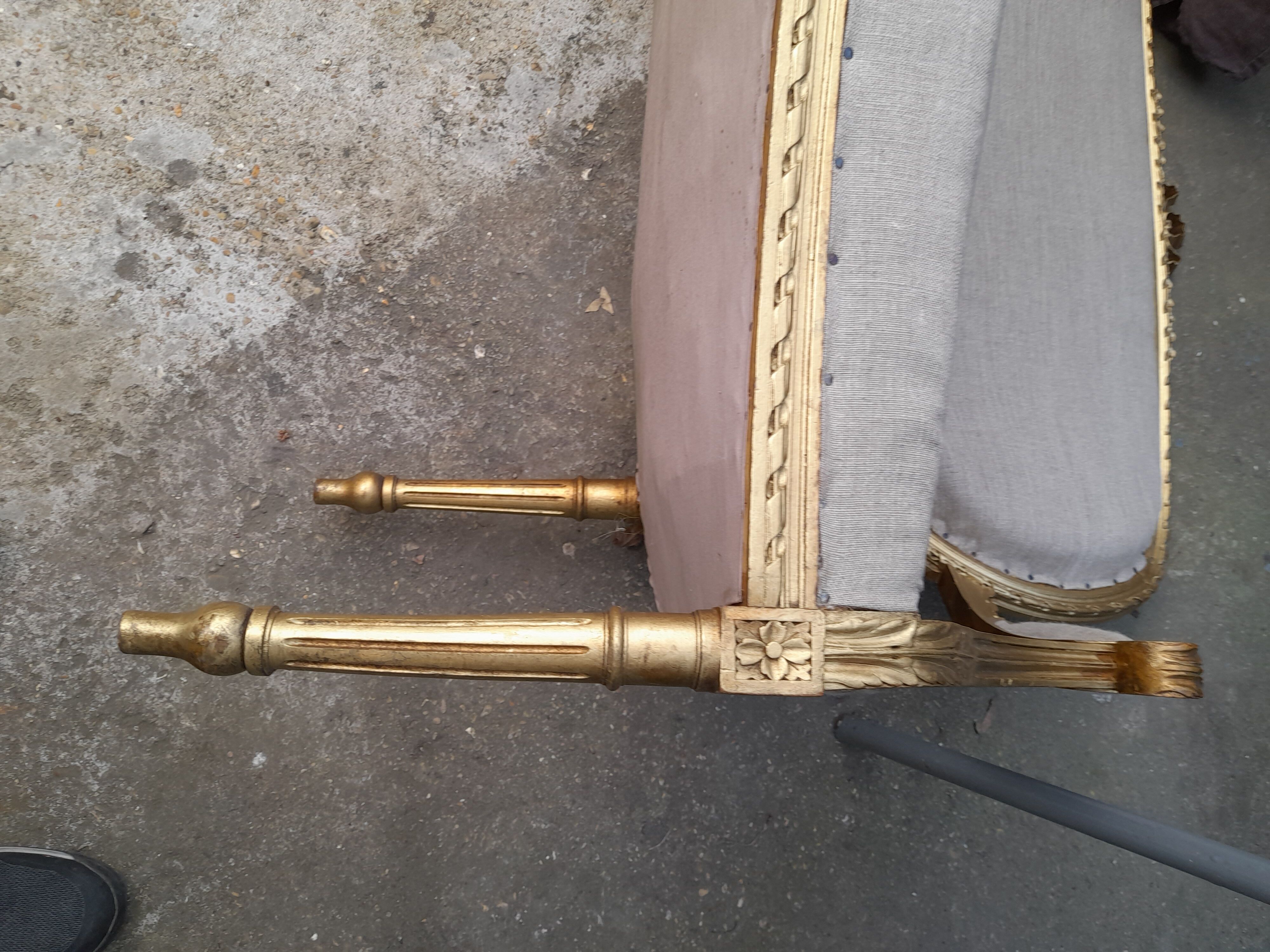 Two-seater bench wood fabric