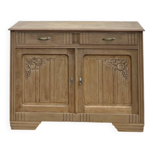 buffet ancien en chêne - massif