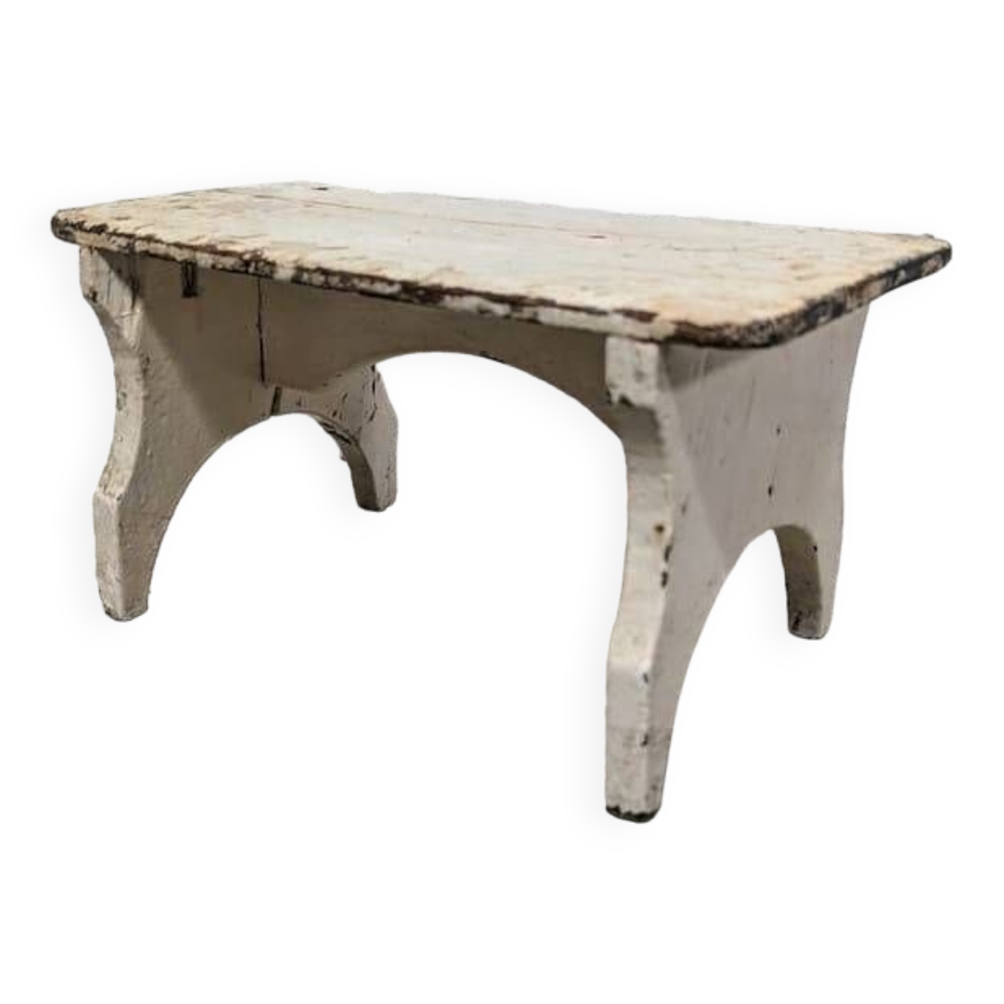 Small wooden stool / footrest