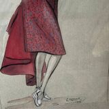 Fashion drawing G. Mazoyer