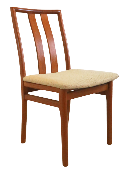 Set of 4 Danish design chairs 'Tuse'