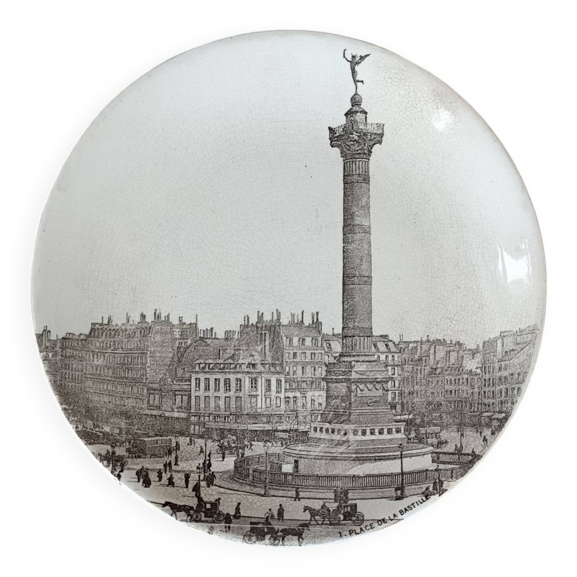 Plate, Place de la Bastille, Choisy-le-Roi