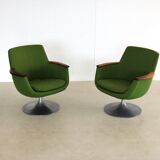vintage swivel amchairs Hong Stole Fabrik