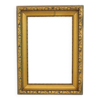Golden Wooden Frame Classic Baroque Style Painting Frame 38x28cm