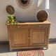 Chic rustic wooden buffet