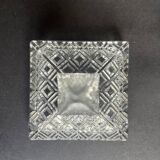 Vintage molded glass candy box