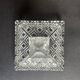 Vintage molded glass candy box