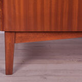 Art Deco Freestanding Teak Desk, 1960s