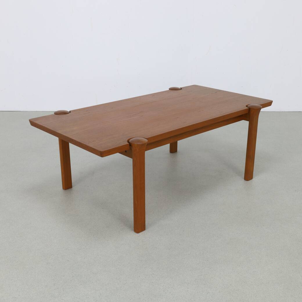 Danish teak coffee table by Arne Vodder for Cado, 1970s