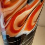 Glass roller vase