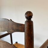 Antique 19th-century country armchair