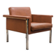 Fauteuil moderne en cuir