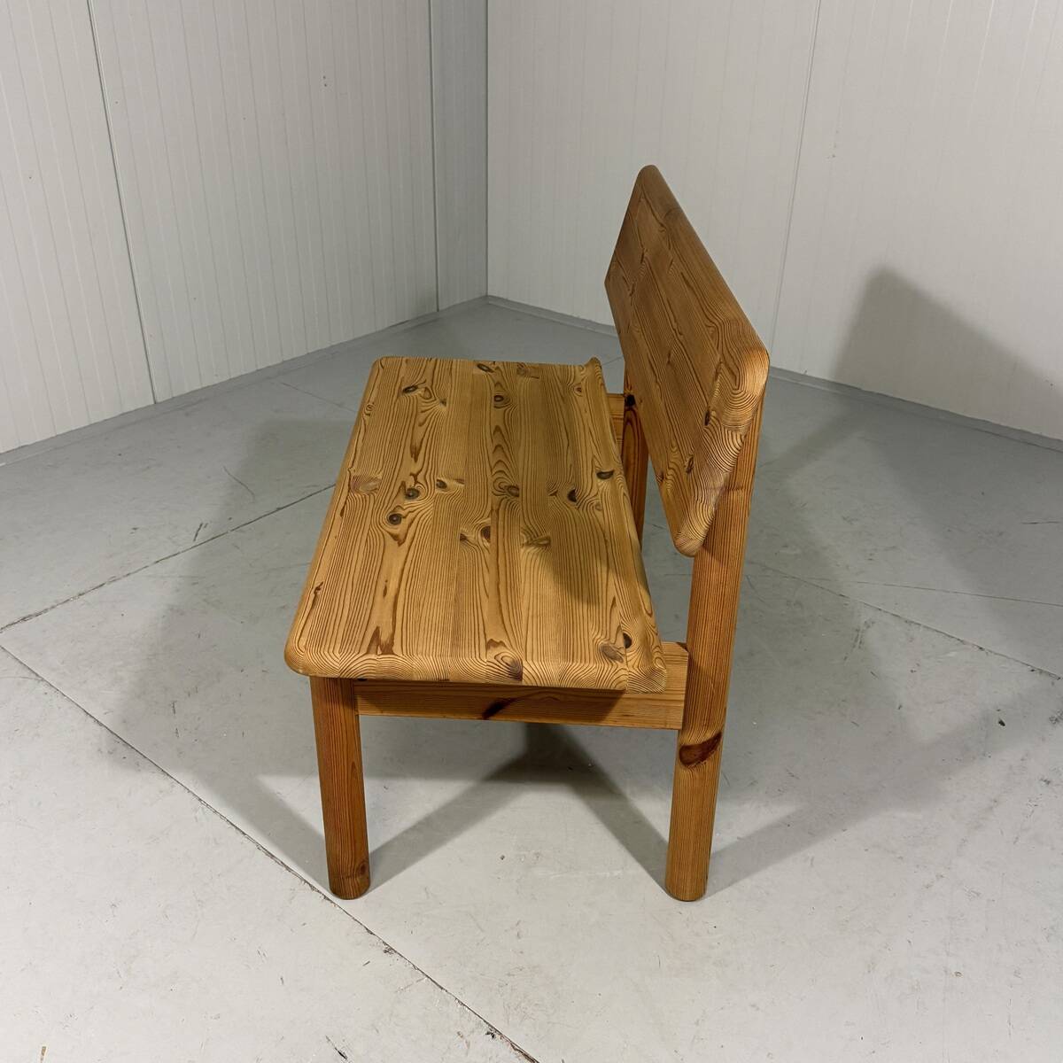 Korup Design solid pine benches with storage space Denmark