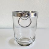 Vintage Italian glass ice bucket