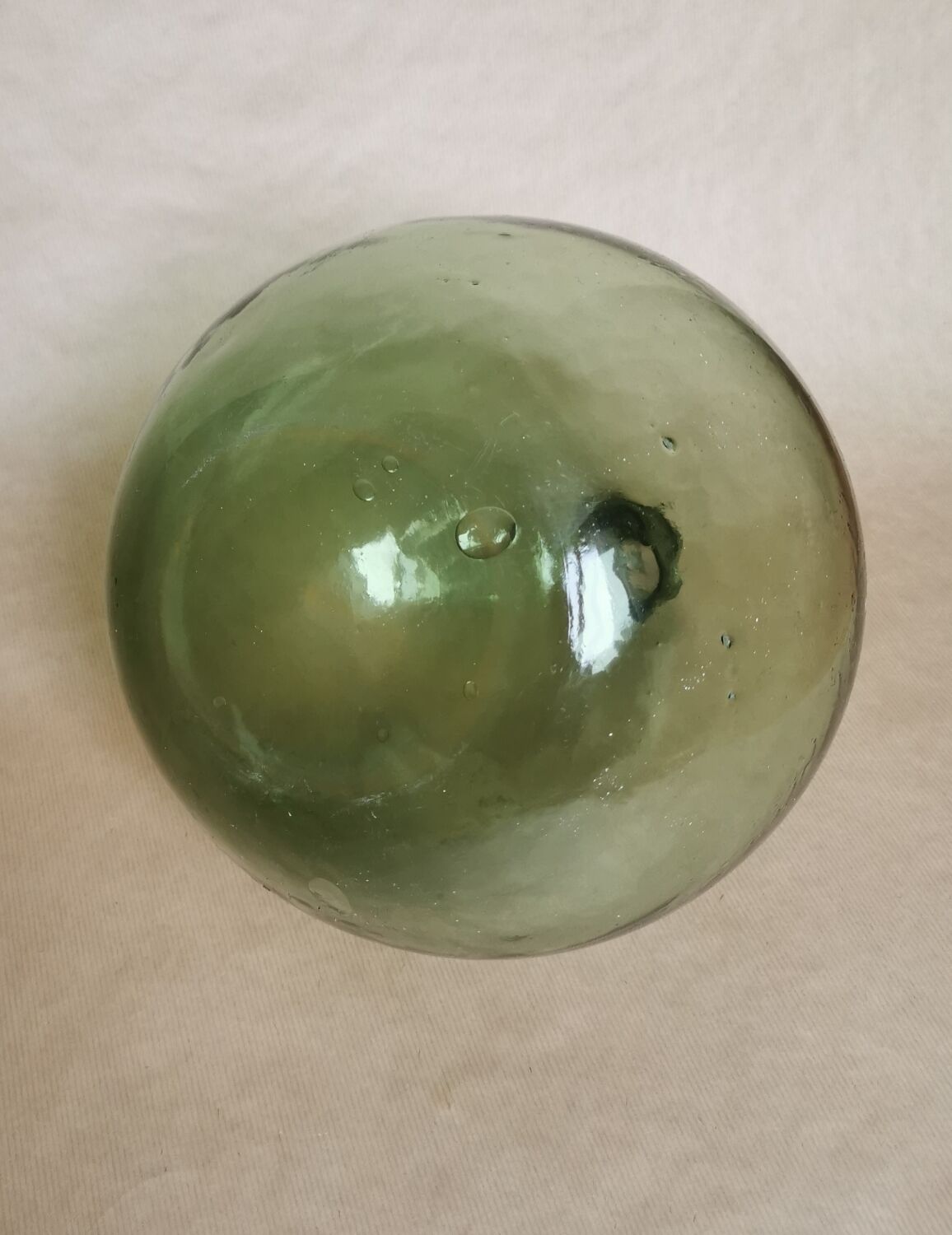 Demijohn blown glass 28 cm