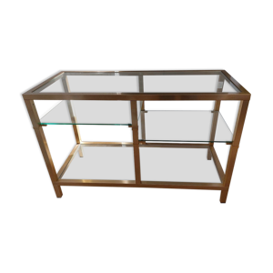 Etagère verre et laiton - vandel