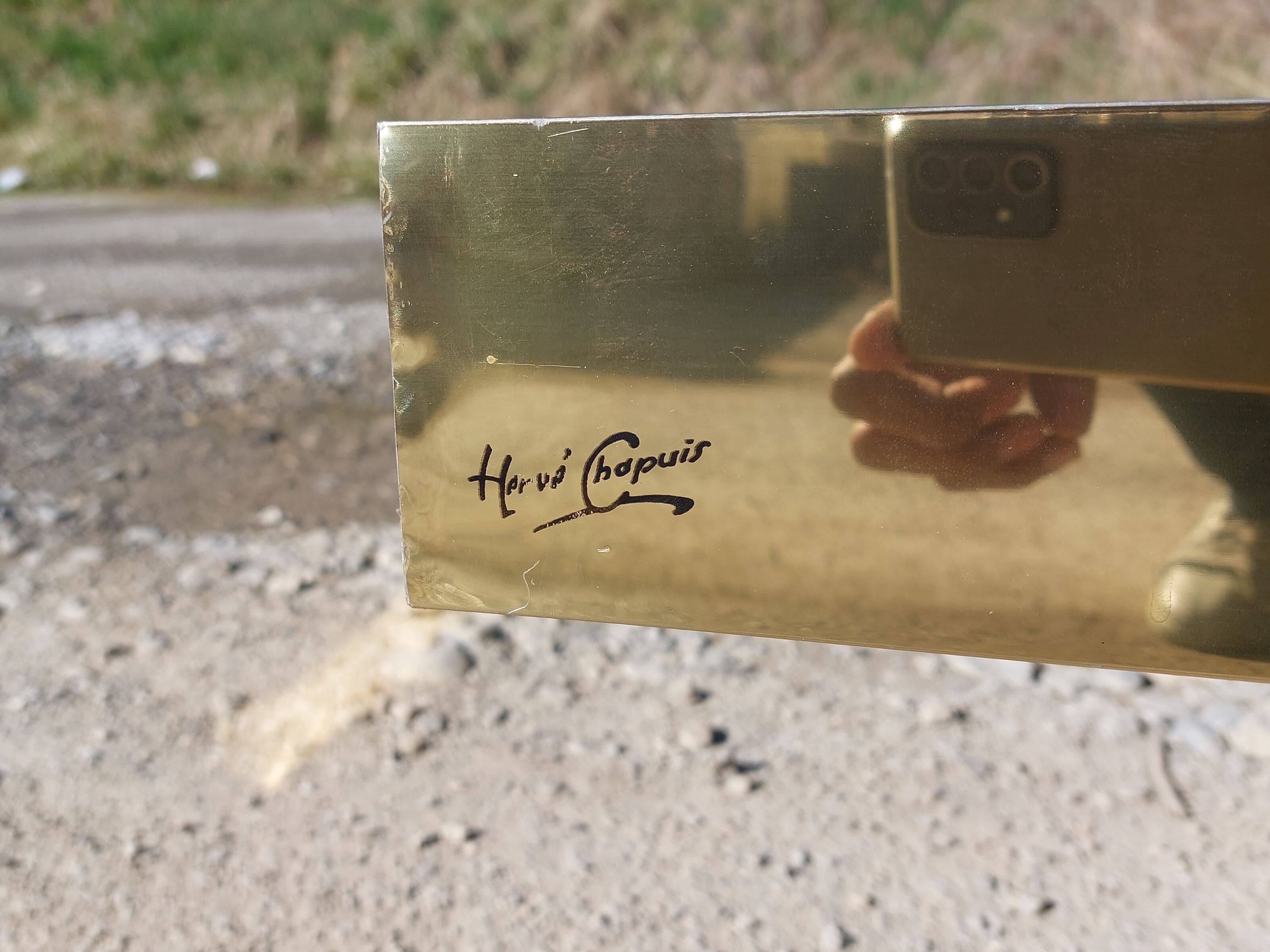 Rectangular coffee table Hervé Chapuis - 1970s