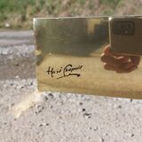 Rectangular coffee table Hervé Chapuis - 1970s