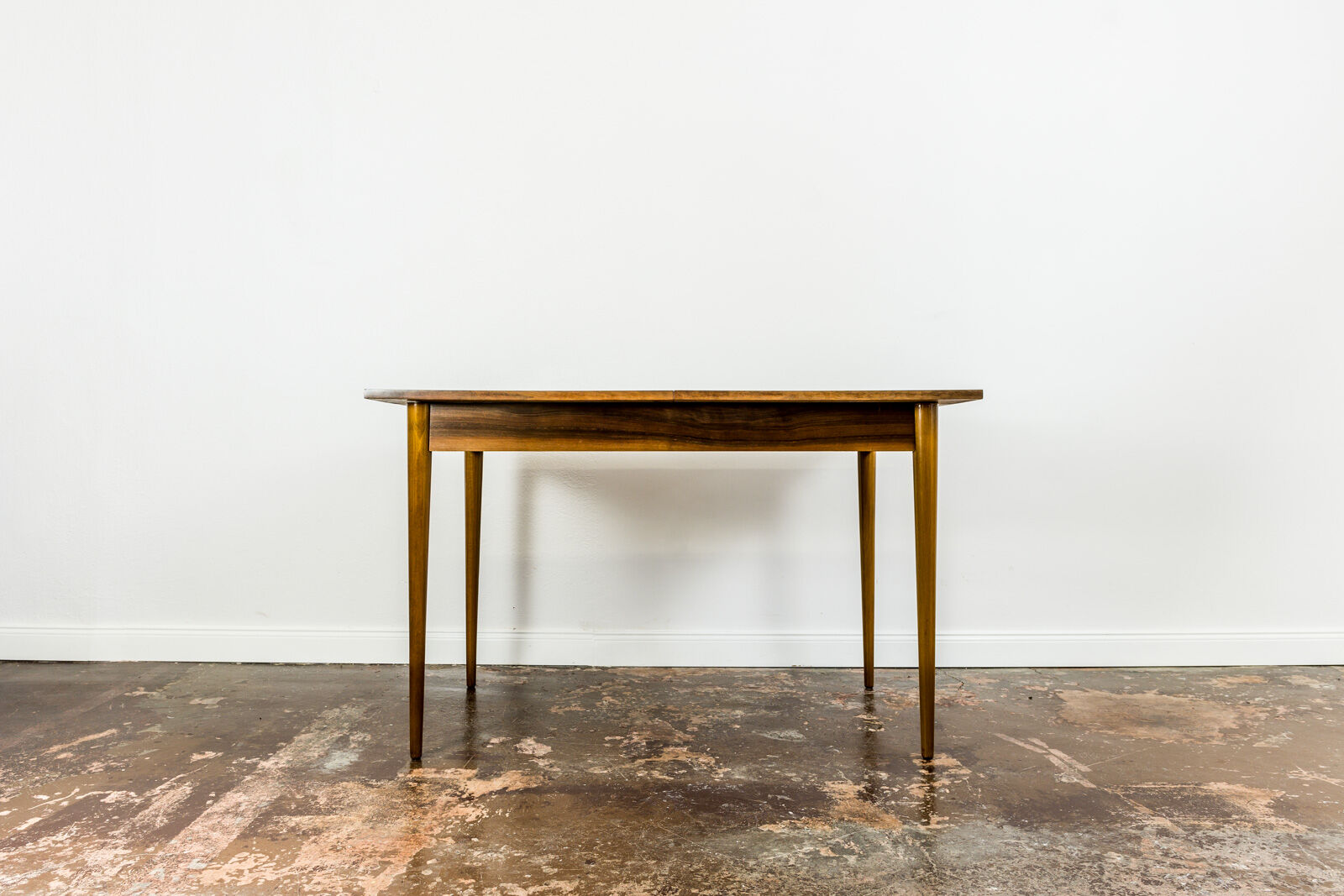 Restored Walnut Mid Century Dining Table 1960's
